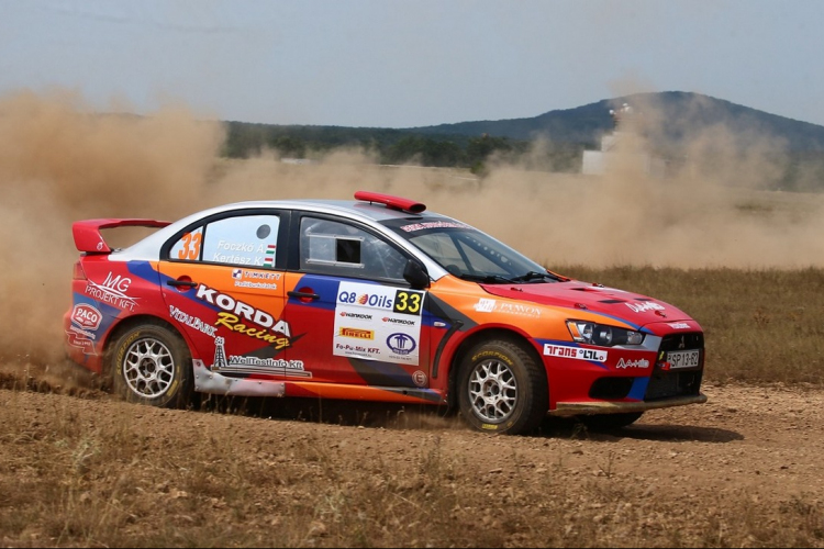 Ötből öt – Vincze Ferenc „természetesen” második lett a Székesfehérvár-Veszprém Rallye-n
